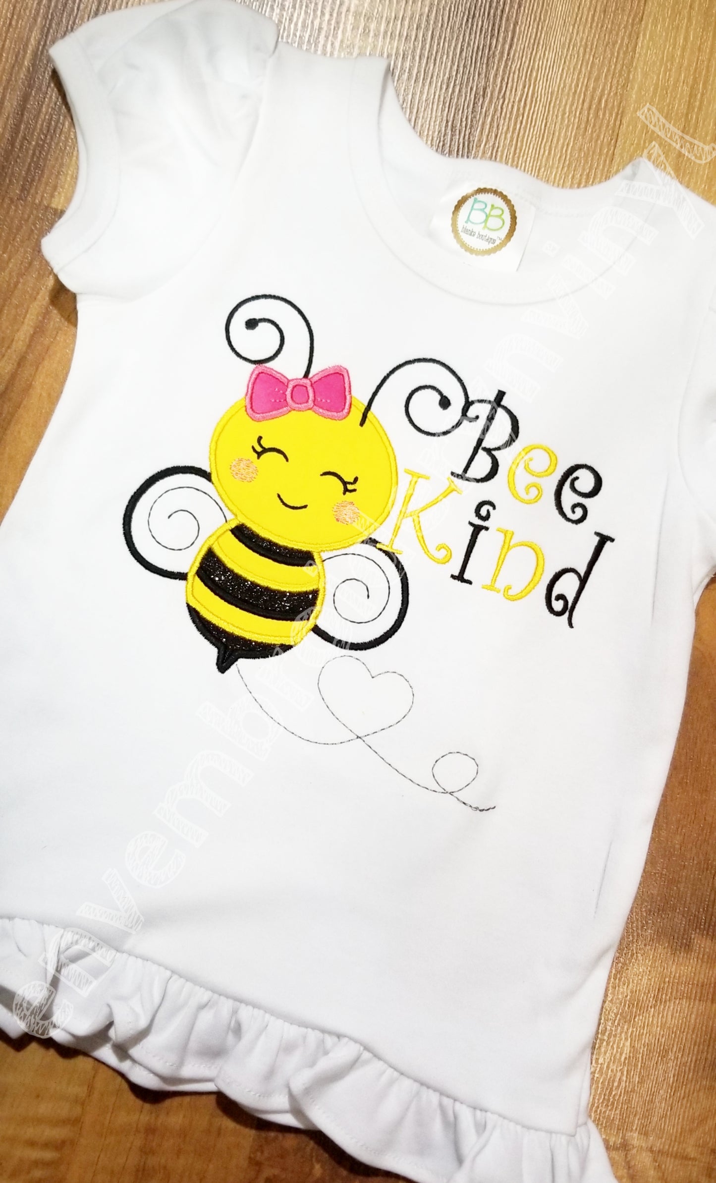Bee Kind Tank or Ruffle Top