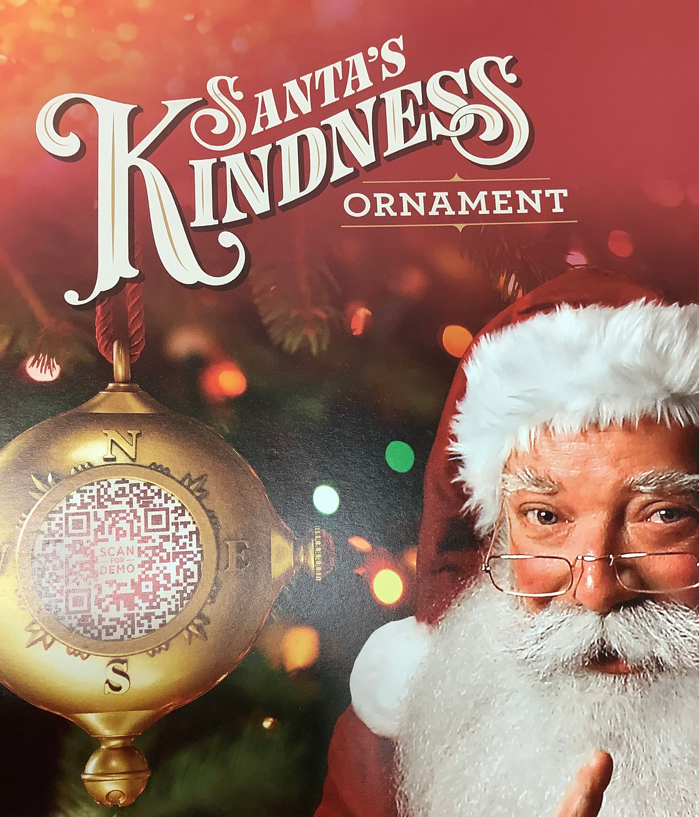 Santa's Kindness Ornament & Journal