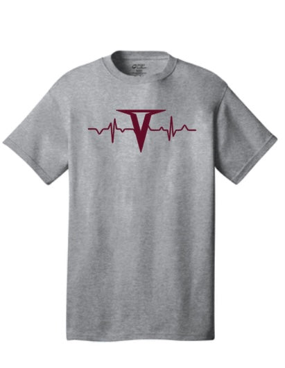 Spike Heartbeat TShirt Tullahoma Band