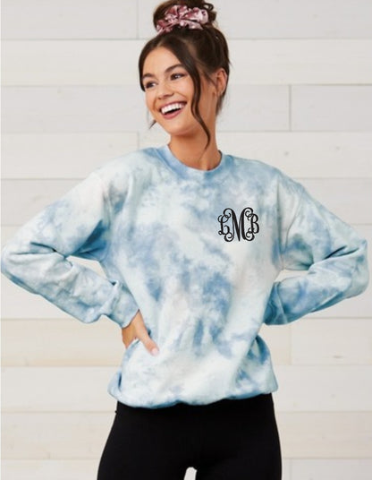 Tie Dye Crewneck Sweatshirt