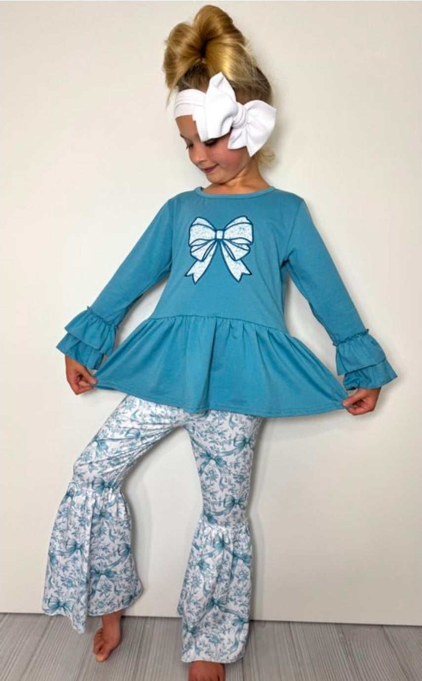 Bow Pant Set