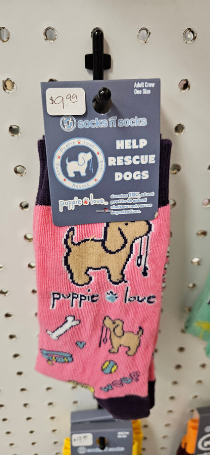 Puppie Love Socks