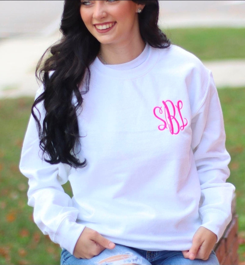 Monogrammed Sweatshirt