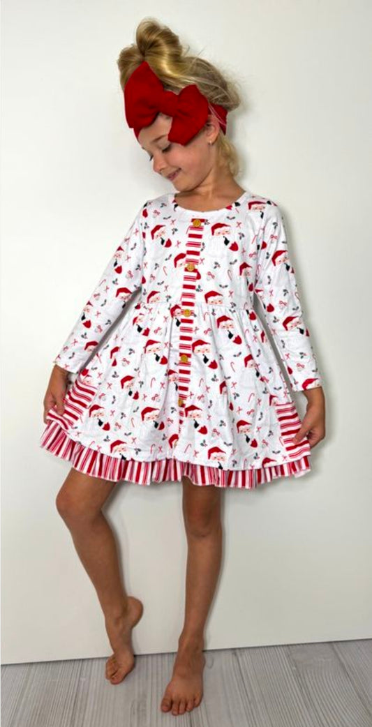 Santa Ruffle Dress